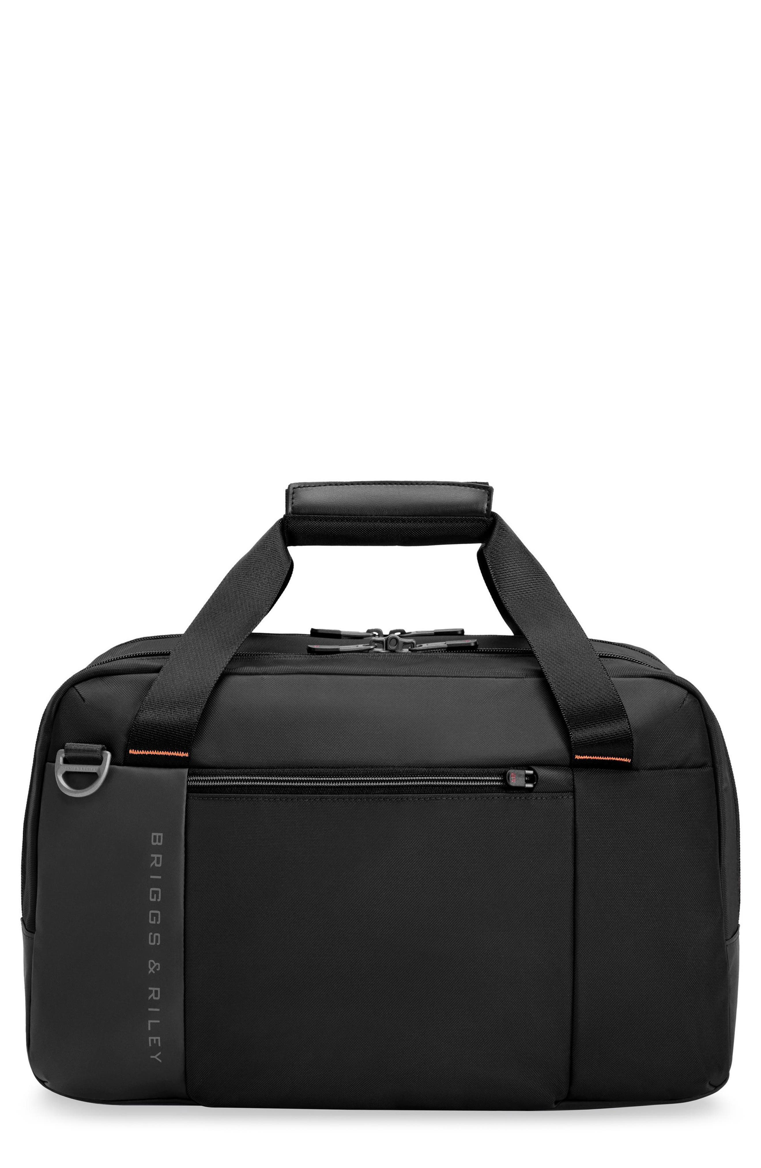 Briggs & Riley ZDX Cabin Bag, Main, color, Black