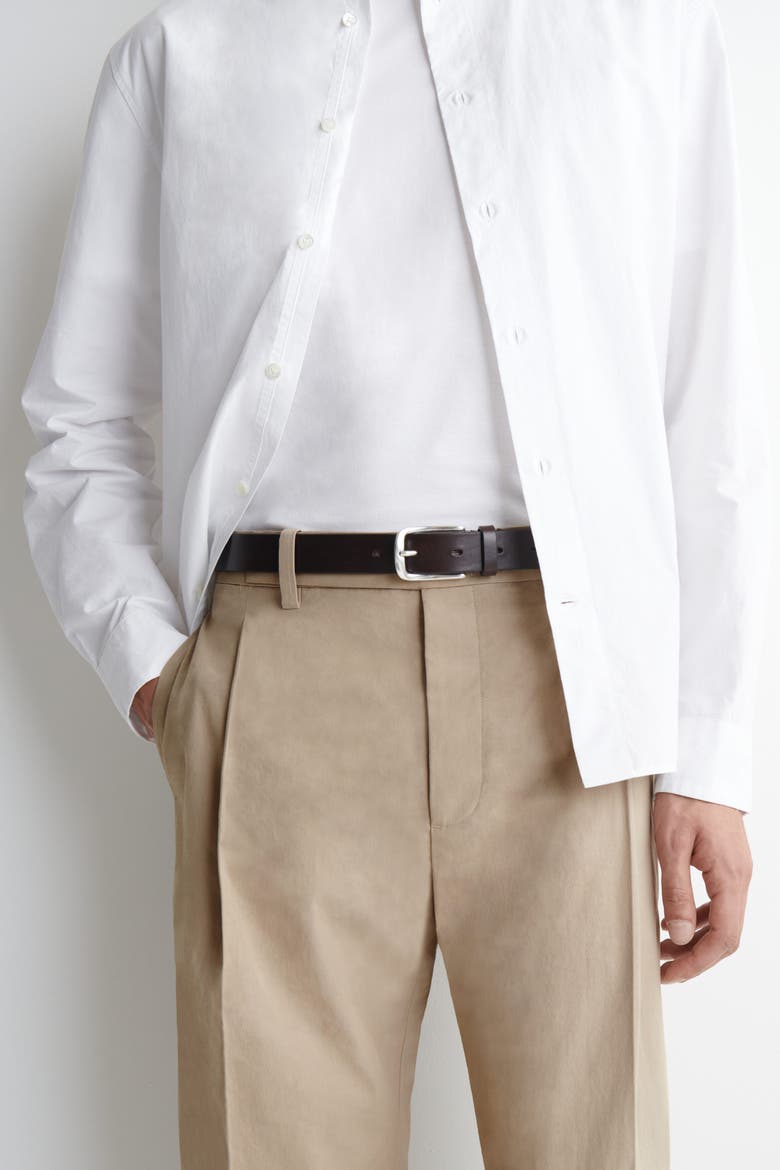 Cotton Regular-fit Straight-leg Trousers, Alternate, color, BEIGE