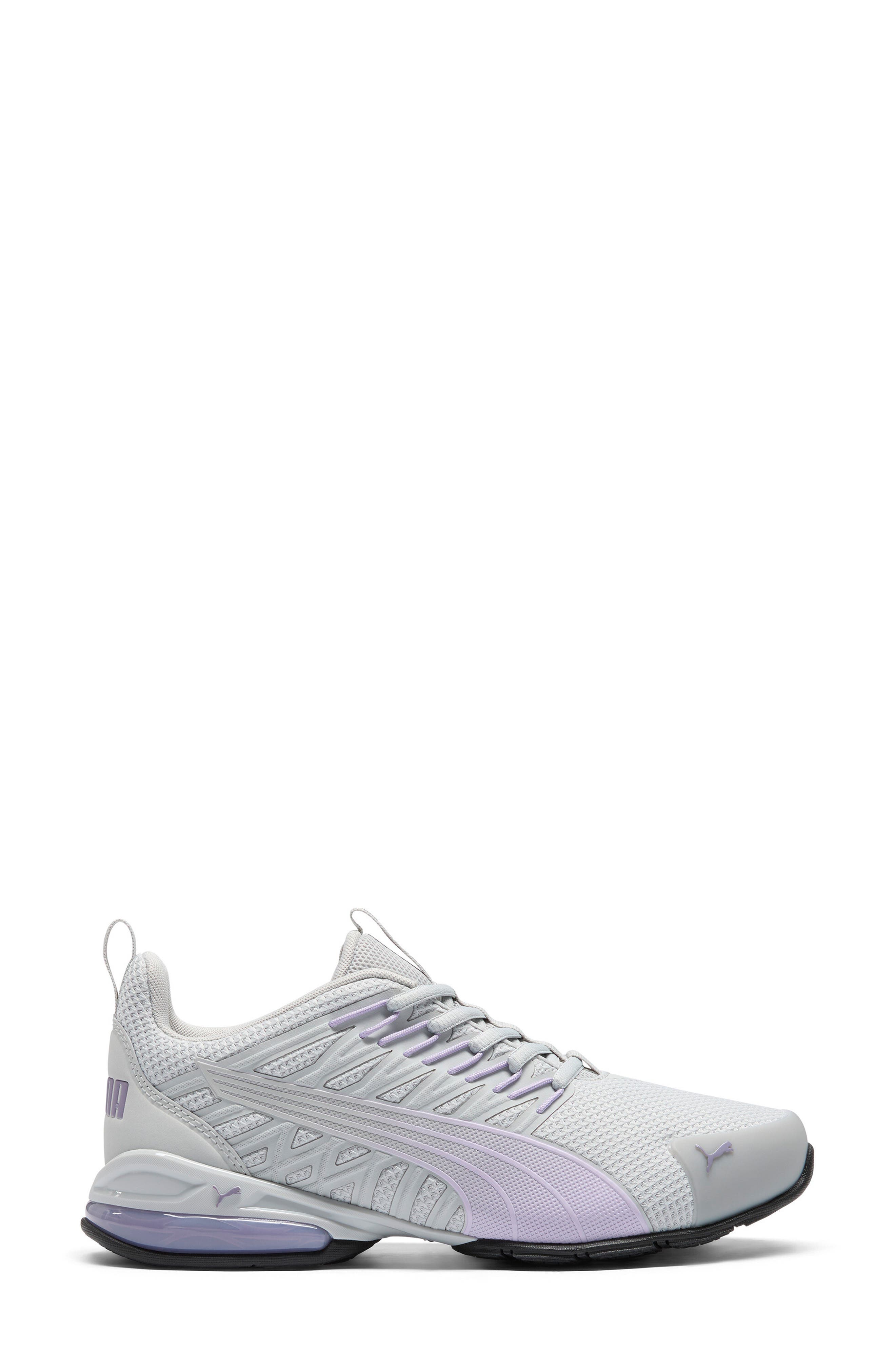 PUMA Voltaic Evo Sneaker, Alternate, color, Cool Light Gray- Plum- Violet