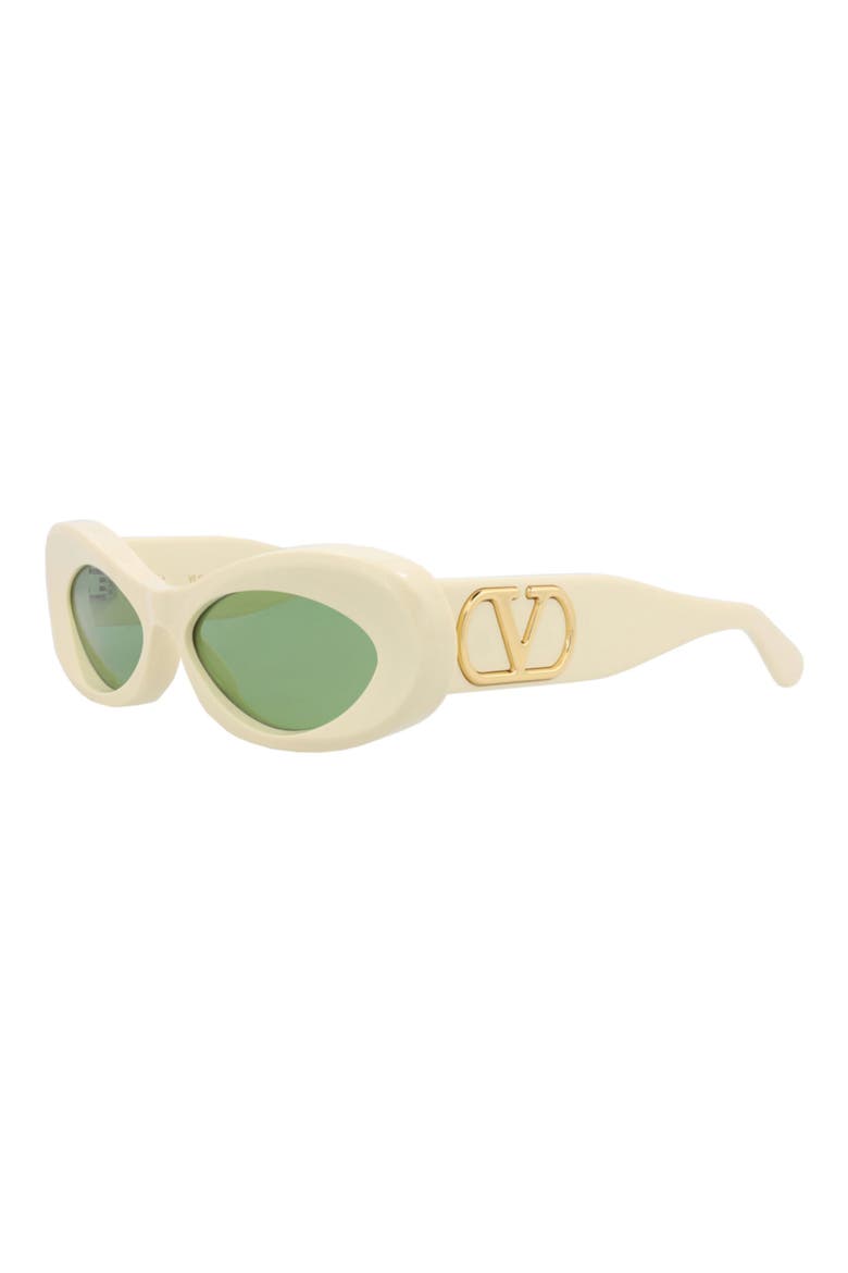 Sunglasses, Alternate, color, IVORY IVORY GREEN