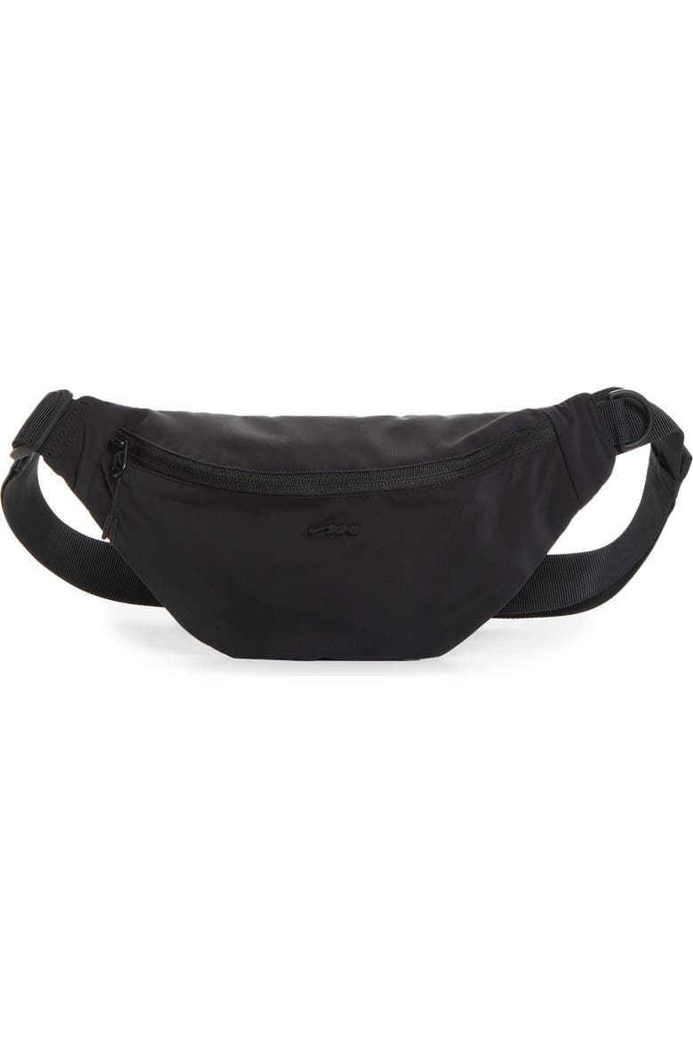 Nike Water Repellent Belt Bag, Main, color, Obsidian