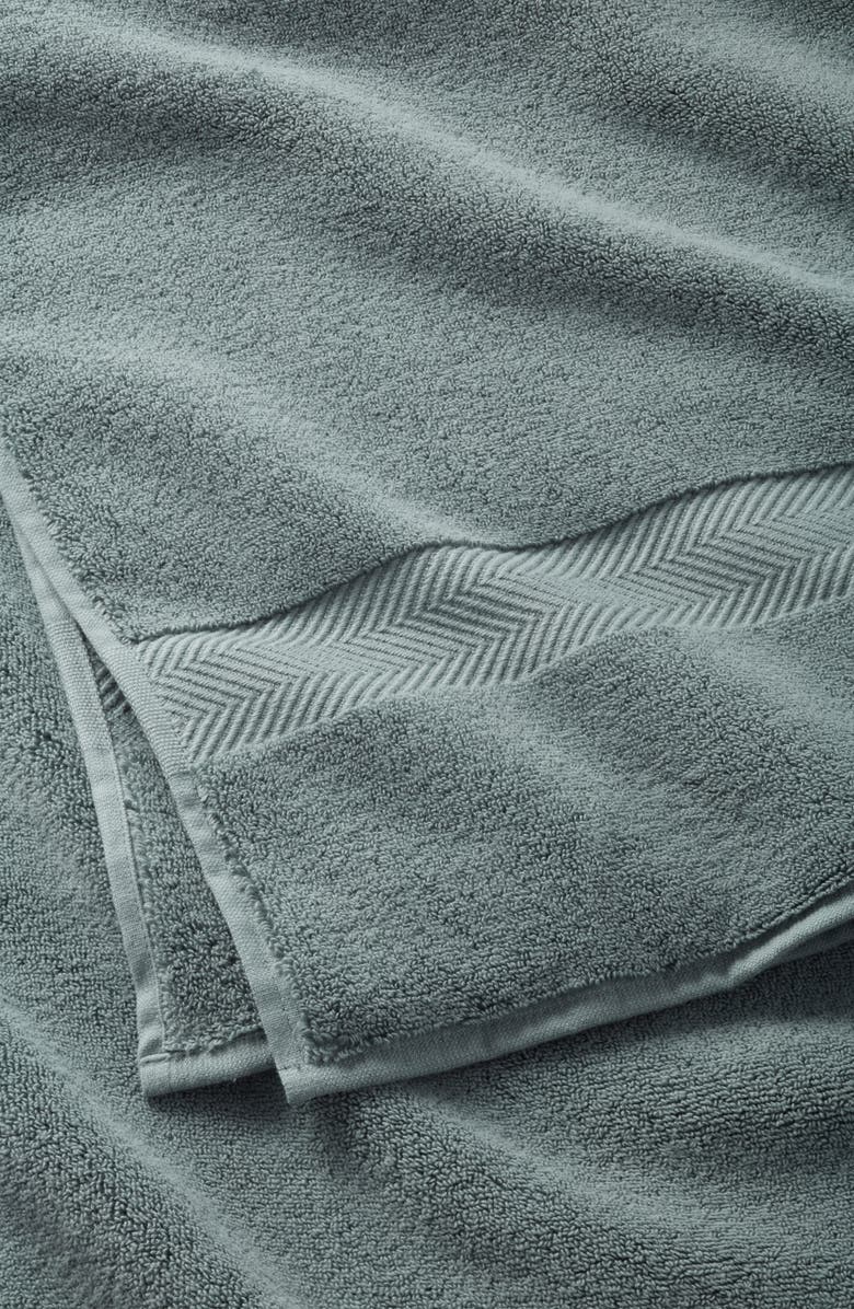 Nordstrom Organic Hydrocotton 6-Piece Towel Set $144 Value, Alternate, color, Green Balsam