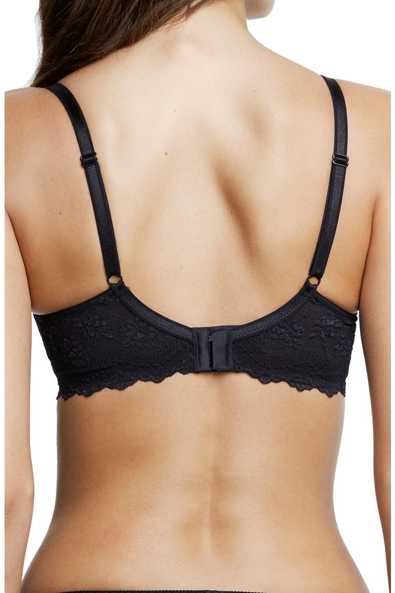Lacee Everyday Contour T-Shirt Bra, Alternate, color, BLACK