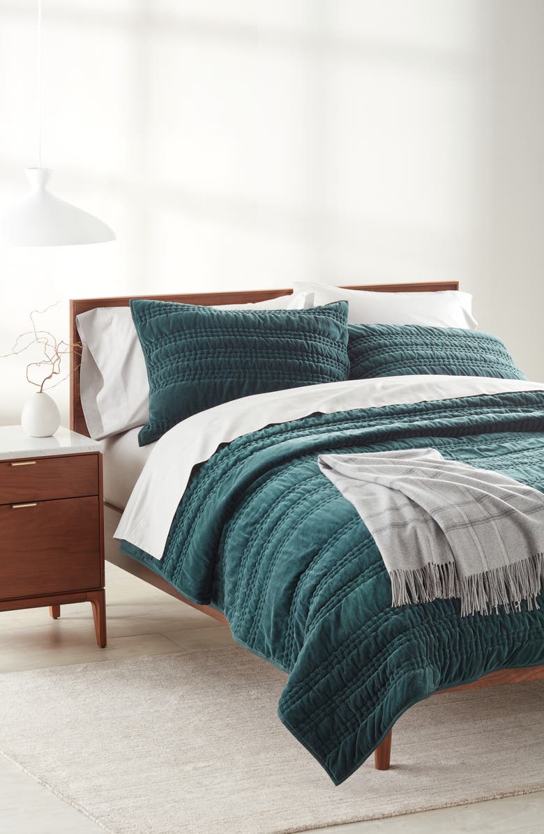 Nordstrom Plaid Wool & Cashmere Throw Blanket, Alternate, color,