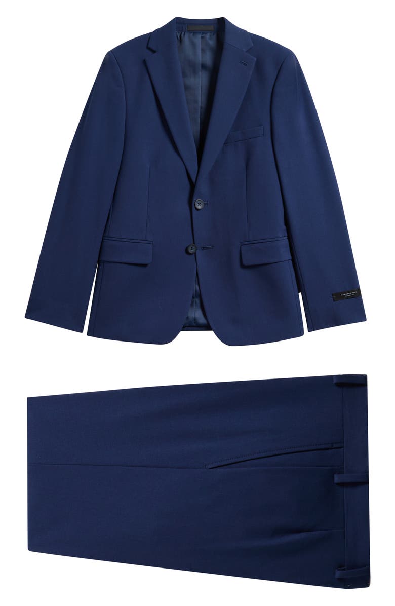 Andrew Marc Kids' Two-Piece Suit, Main, color, Blue