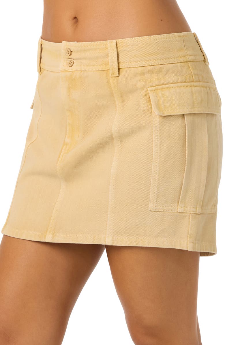 O'Neill Stella Cargo Miniskirt, Alternate, color, Warm Sand