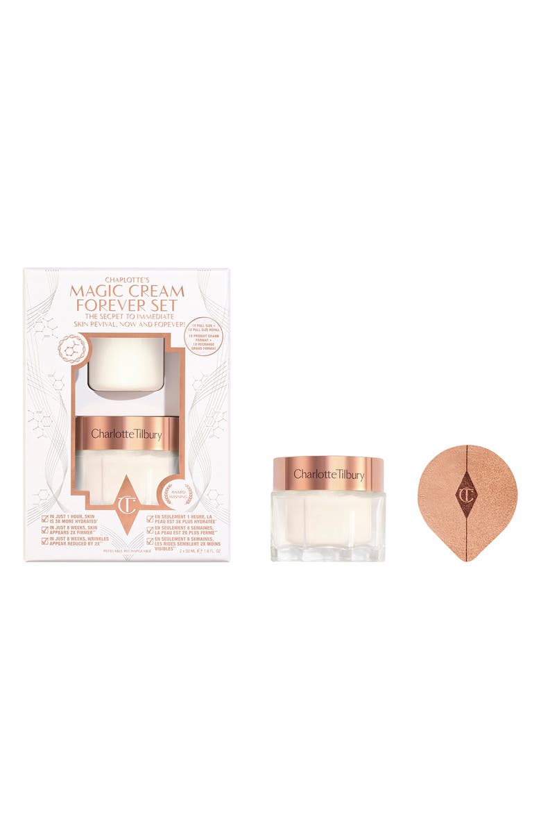 Charlotte Tilbury Magic Cream Forever Set $190 Value, Main, color, 