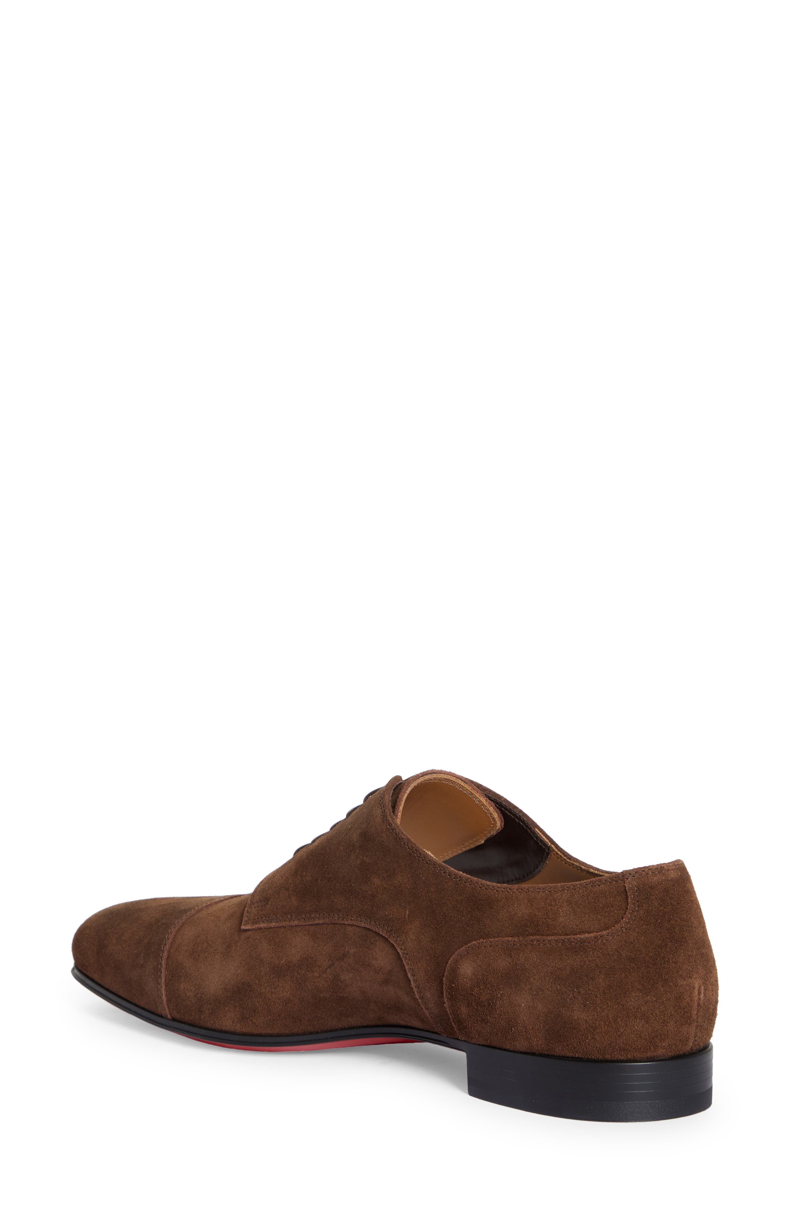 Christian Louboutin Surcity Cap Toe Derby, Alternate, color, 