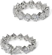 Nadri Lucia Set of 2 Mixed Cubic Zirconia Rings