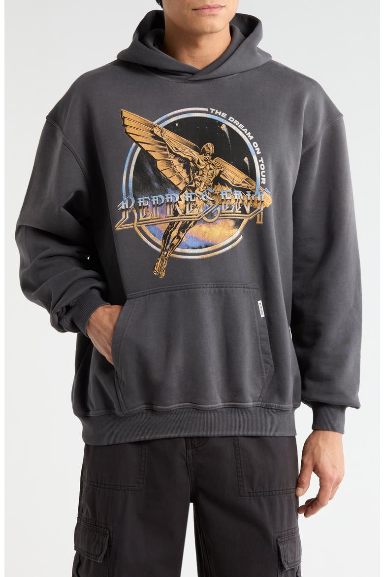Golden Tour Hoodie, Main, color, SUN FADE GREY