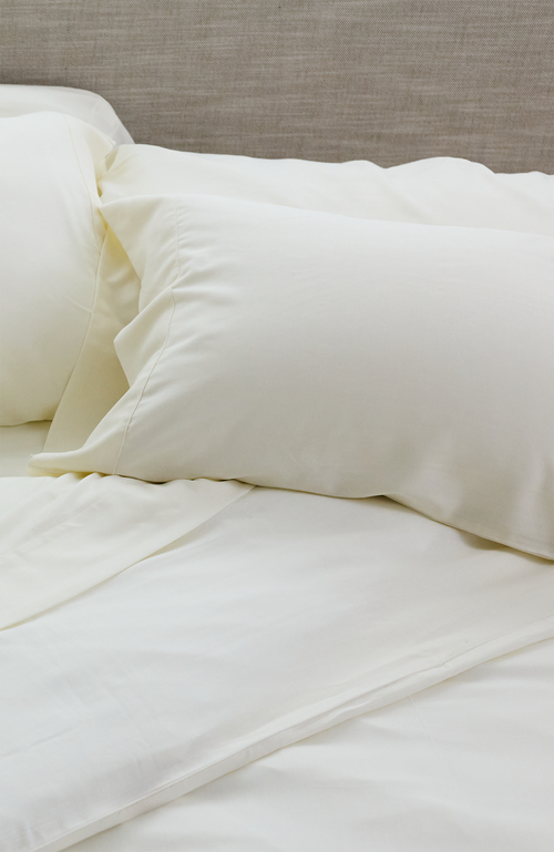 Slumber Cloud Performance Linen Blend Pillowcases In Brown