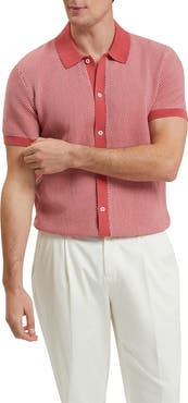 Ted Baker Noliva Short Sleeve Cotton Button-Up Shirt
