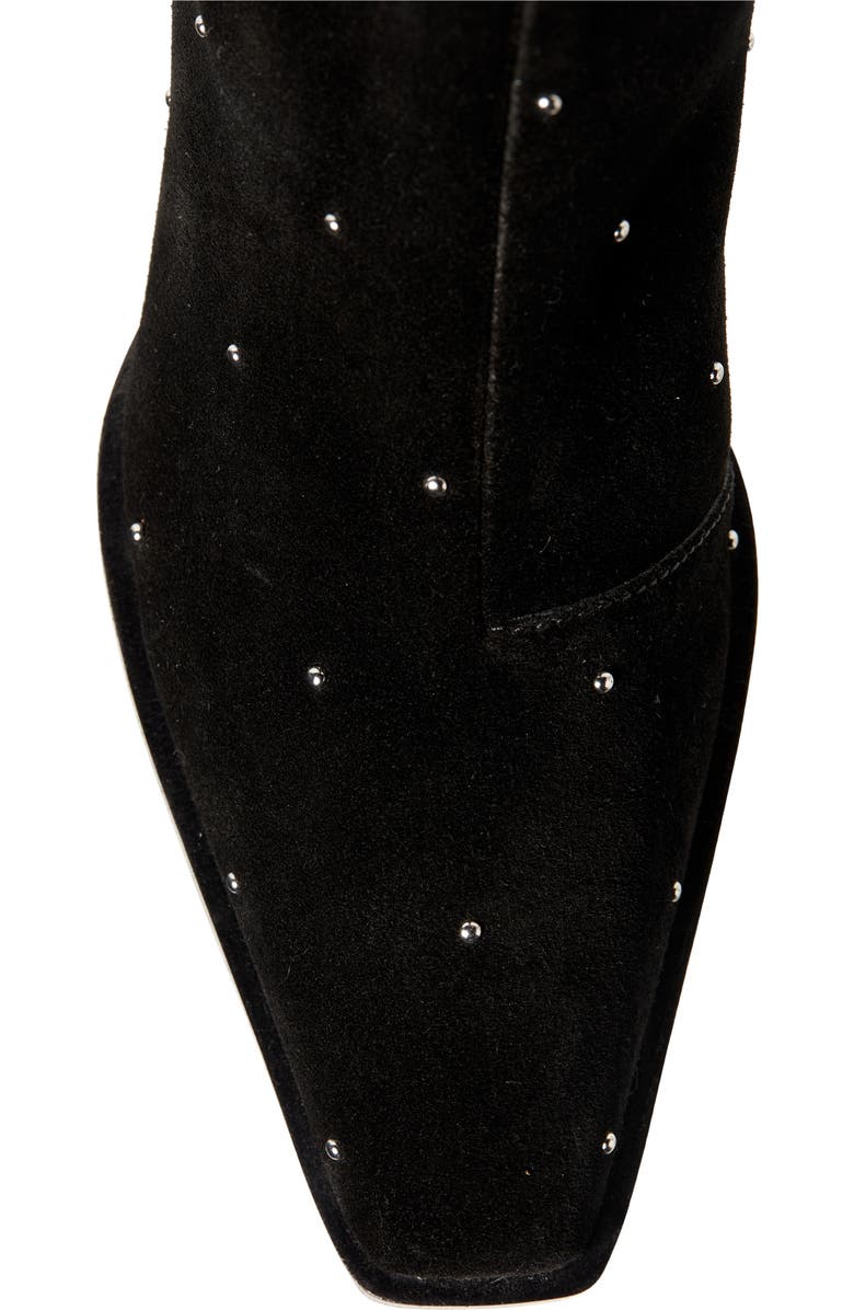 rag & bone Joni Block Heel Bootie, Alternate, color, Blksd