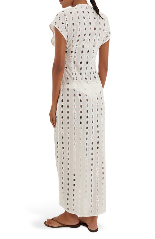 Vix Paula Hermanny Sasha Embroidered Eyelet Cotton Cover-up