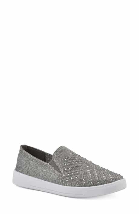 White Mountain Footwear Upbring Rhinestone Slip-On