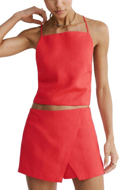 Square Neck Crop Top
