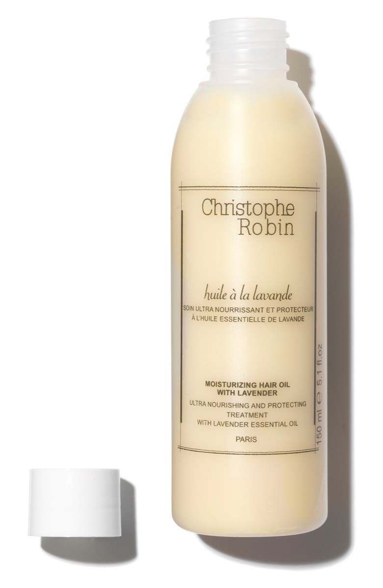 Christophe Robin Moisturizing Hair Oil with Lavender, Alternate, color, 