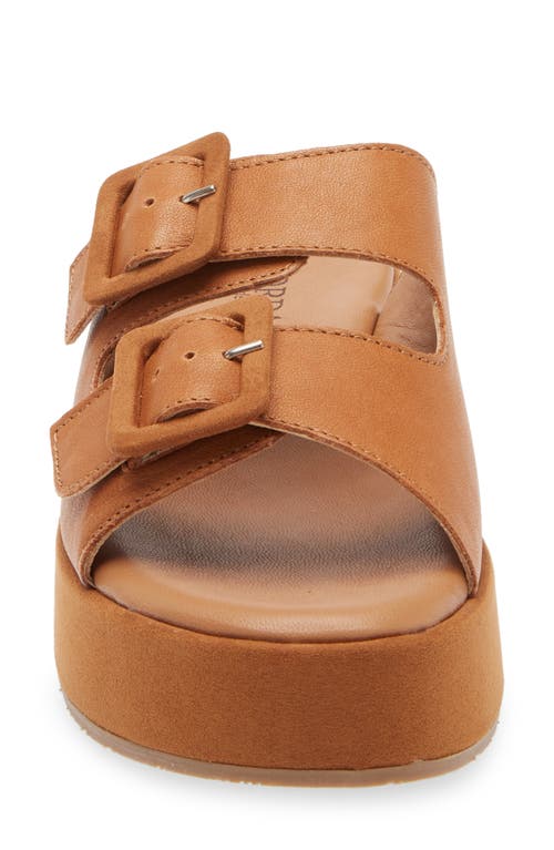 Cordani Karson Platform Slide Sandal In Cuoio