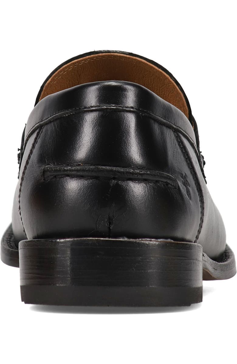 Frye Tyler Flex Penny Loafer, Alternate, color, Black