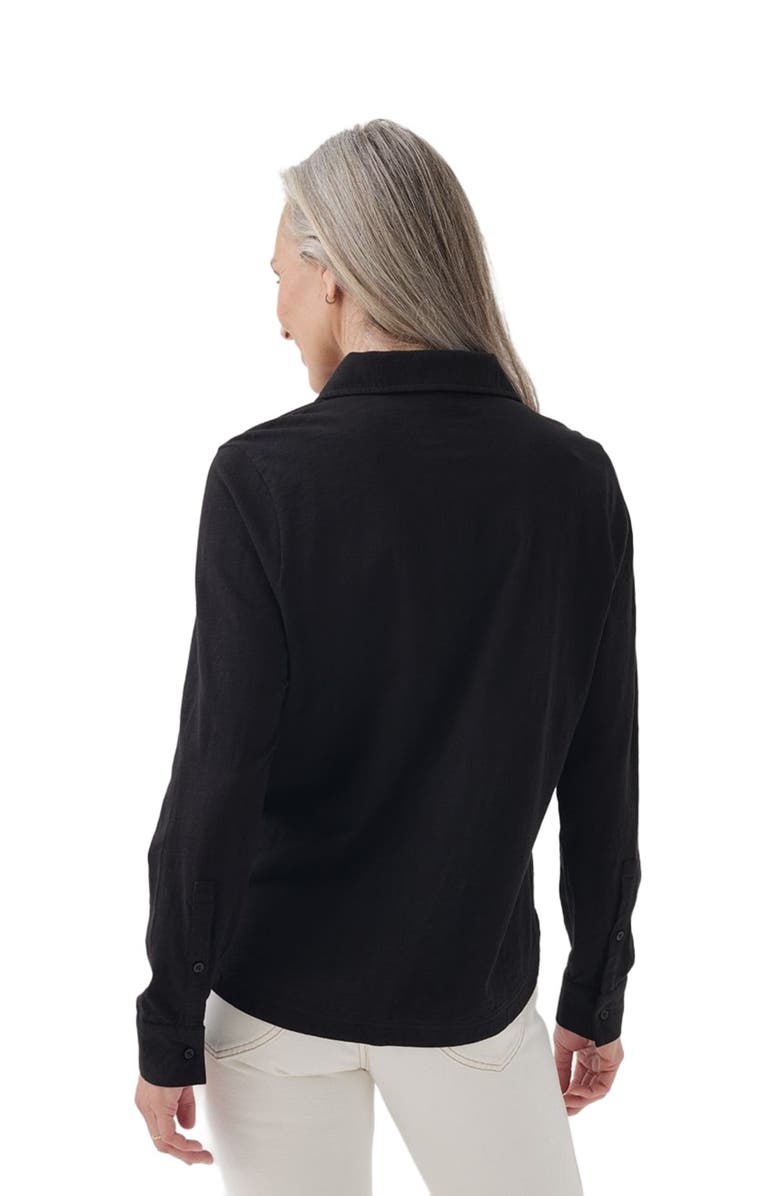 Pact Organic Cotton Relaxed Slub Long Sleeve Button Up, Alternate, color,