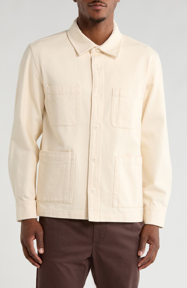 Corridor Misha Overshirt, Alternate, color, Natural