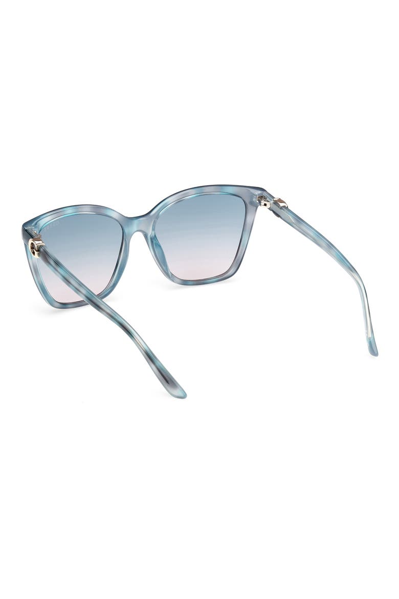 Square Sunglasses, Alternate, color, BLUE/ OTHER / GRADIENT BLUE