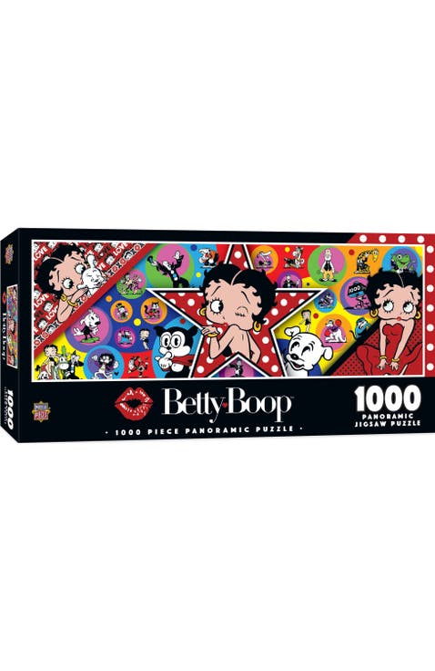 Betty Boop 1000 Piece Panoramic Puzzle
