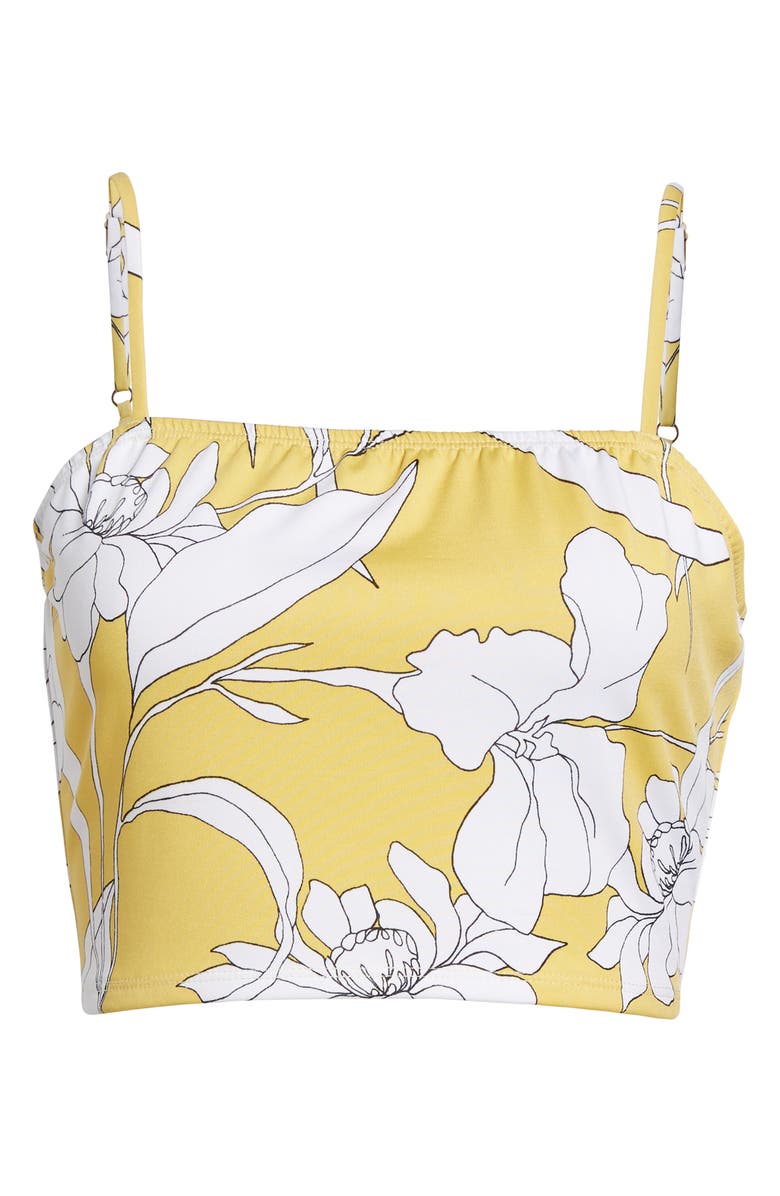 Mimi Chica Floral Print Crop Top, Alternate, color,