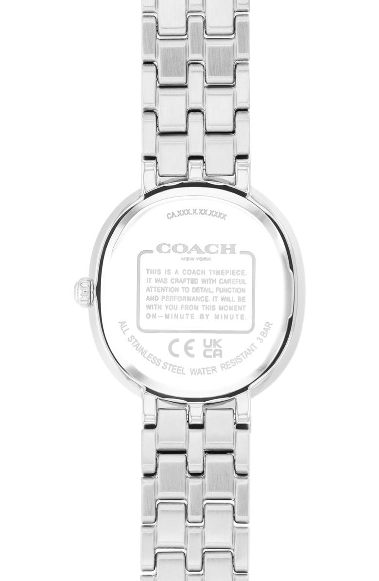 COACH Harlow Bracelet Watch, 23.8 mm x 26 mm, Alternate, color, Silver