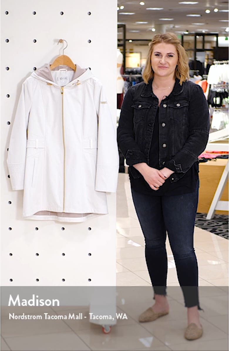 Half-Belt Hooded Soft-Shell Jacket, sales video thumbnail