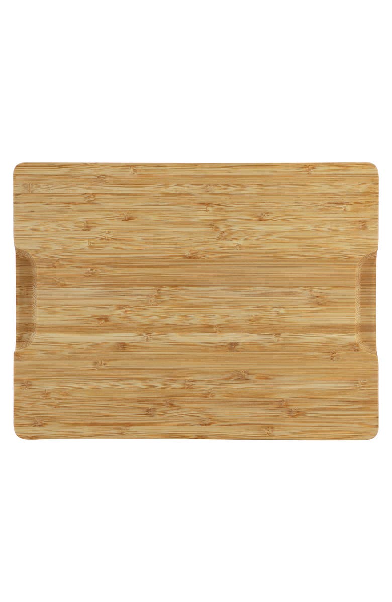 Megachef 3 Piece Natural Wood Cutting Board Set, Alternate, color, Brown