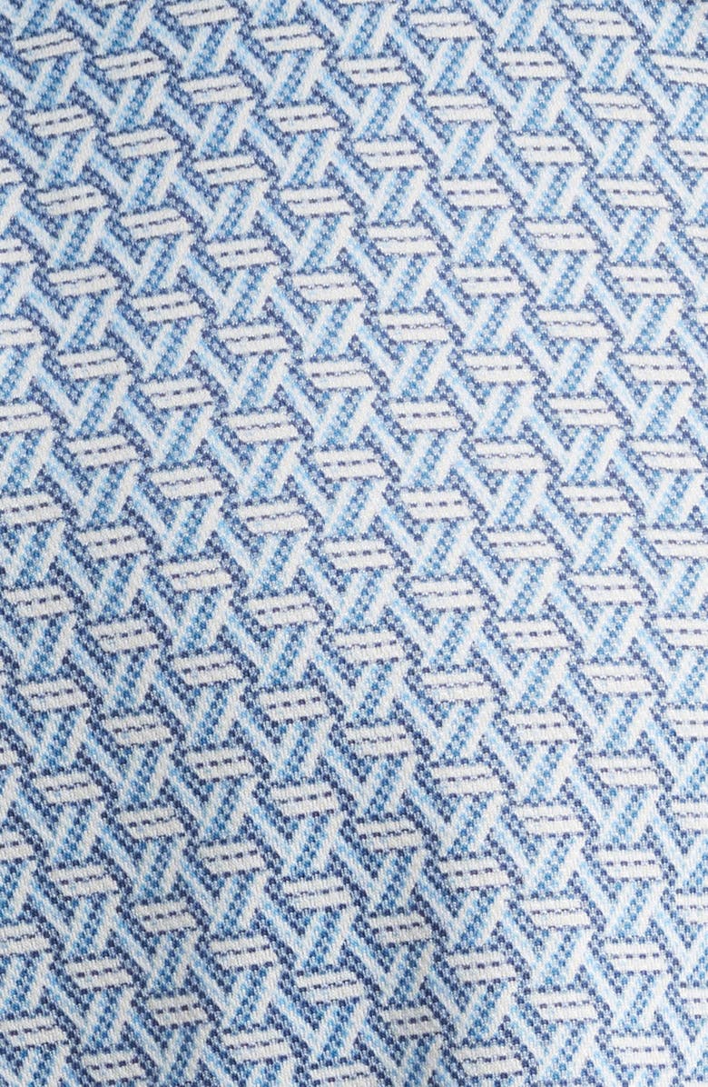 Tommy Bahama San Lucio Plaza Geo Pattern Short Sleeve Button-Up Shirt, Alternate, color, 