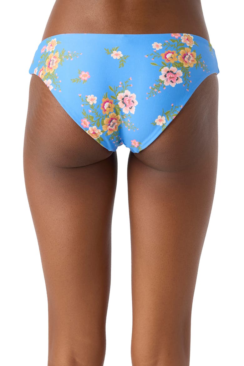 Rio Floral Blue Lagoon Reversible Swim Bottoms, Alternate, color, MULTI COLORED