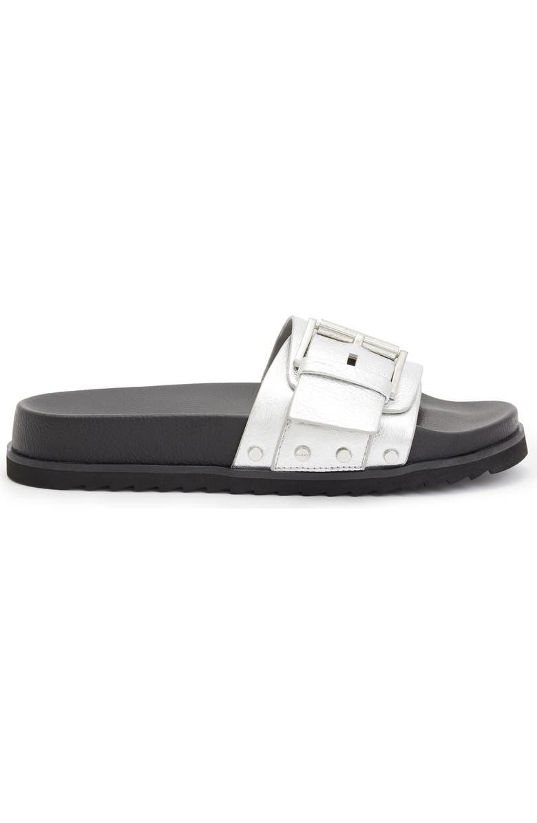 AllSaints Ellie Stud Slide Sandal, Alternate, color,