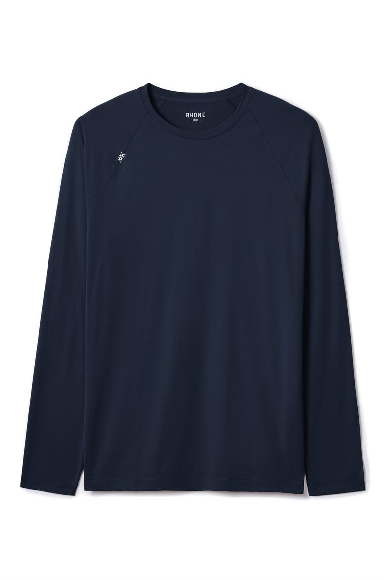Reign Long Sleeve T-Shirt, Alternate, color, TRUE NAVY