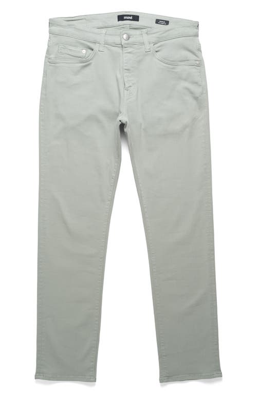 Mavi Jeans Marcus Slim Straight Leg Pants In Light Sage Supermove
