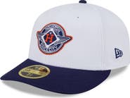 New Era Men's New Era  White/Navy Houston Astros 2025 City Connect Batting Practice Low Profile 59FIFTY Fitted Hat
