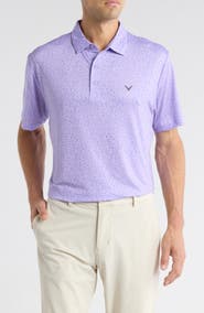 Callaway Confetti Floral Polo