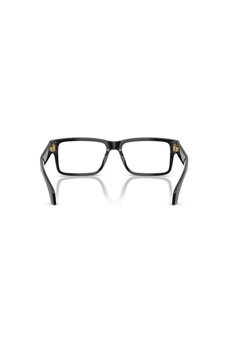 56mm Rectangle optical glasses, Alternate, color, Black