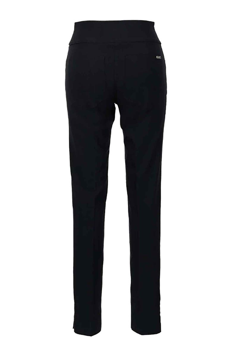 Full Length Slimmer Womens Golf Pants, Alternate, color, Black