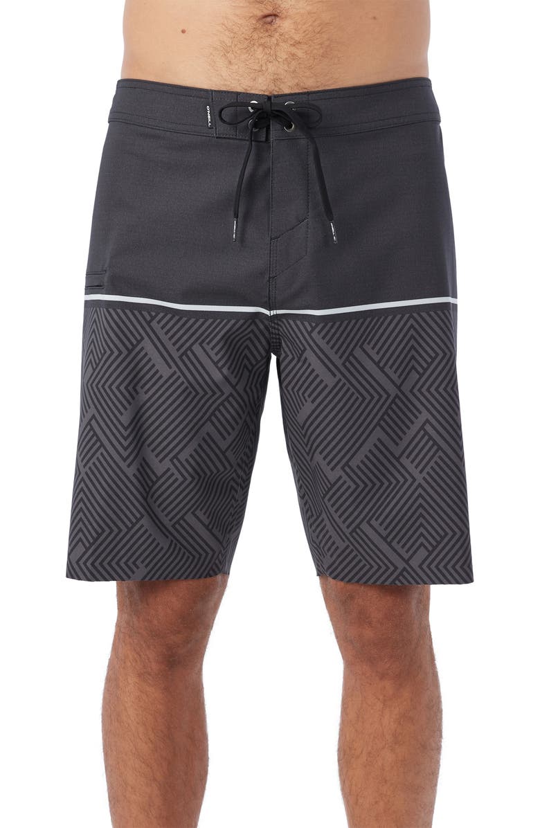O'Neill Hyperfreak Tech TRVLR Nomad 20 Swim Trunks, Main, color,