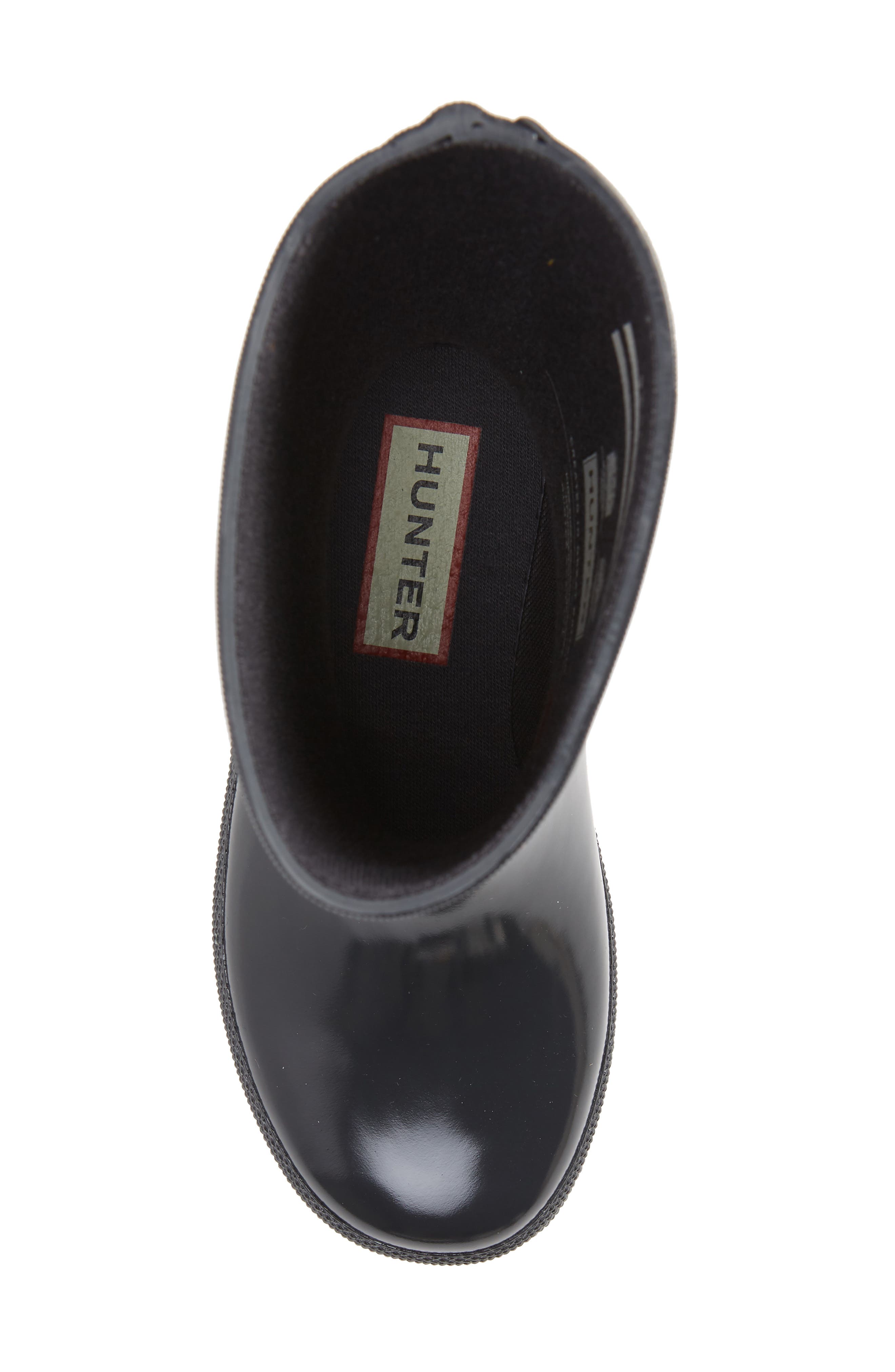 Kids' First Gloss Waterproof Rain Boot, Alternate, color, DARK SLATE