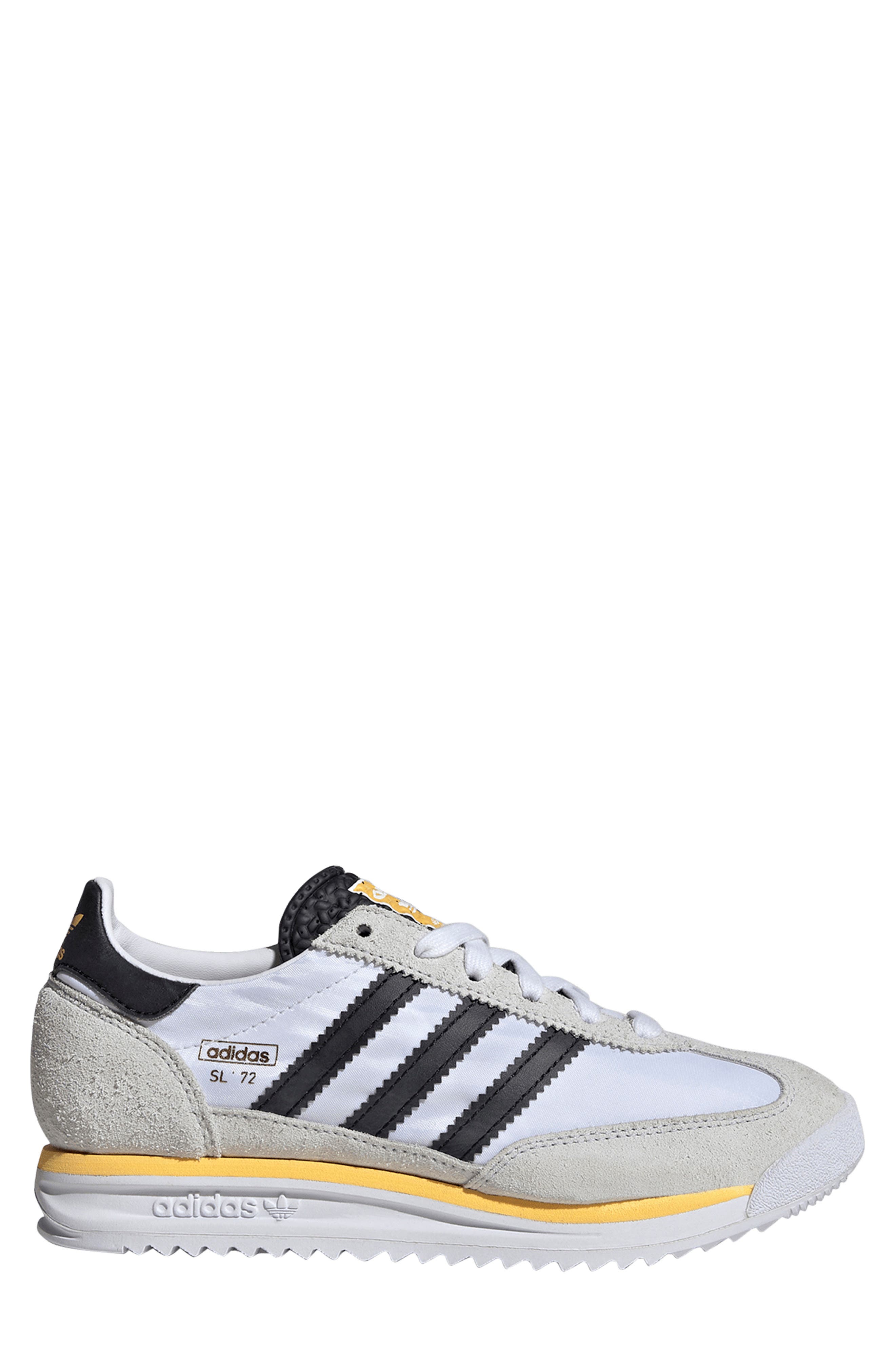 adidas Kids
 SL 72 RS Sneaker, Alternate, color, White/ Black/ Spark