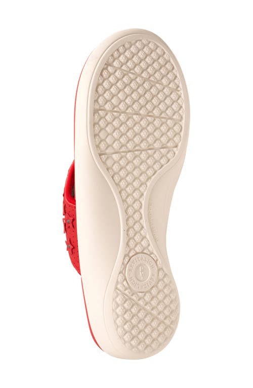Revitalign Yumi Bvi Flip Flop In Red