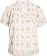 SUGARLIPS Diane Floral Print Top