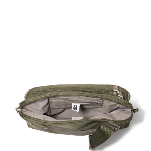 Baggallini Securtex Anti-theft Crossbody Bag In Green