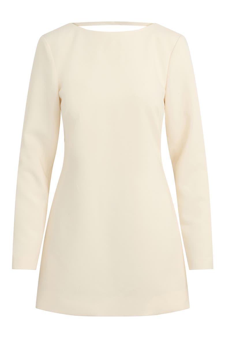 Meet Cute Long Sleeve Minidress, Alternate, color, IVORY