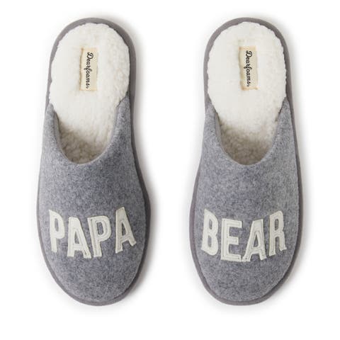 Carson Papa Bear Dad Scuff Slipper (Men)