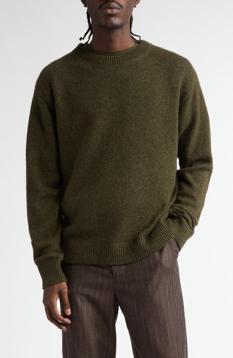 Nordstrom Cashmere Crewneck Sweater, Men's Size 2XL offers - Green