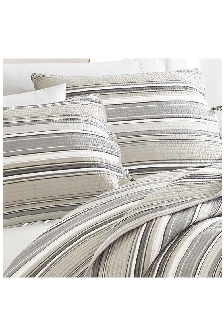 Fresno Quilt & Sham Set, Alternate, color, DARK GREY
